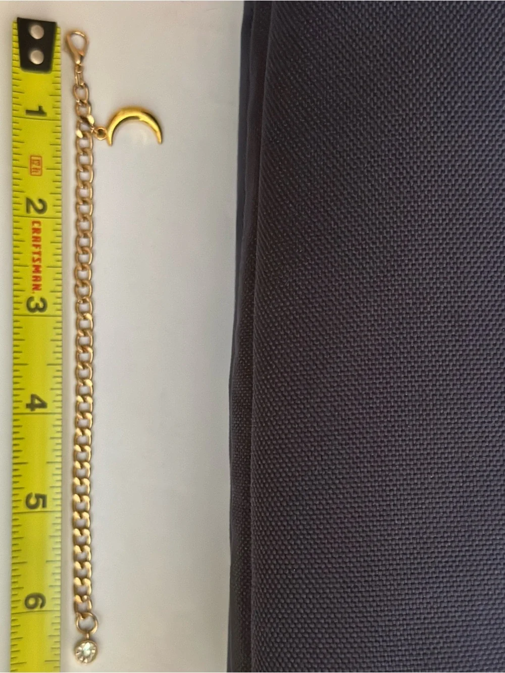 NWOT Preteen / Teen Moon Bracelet Gold Tone READ DESCRIP
